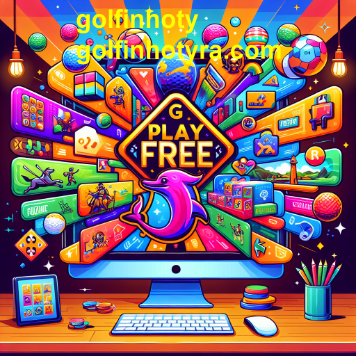 Explore a Diversão na Categoria Jogar Livre do Golfinhoty